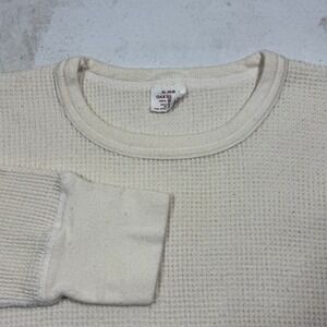 Vintage 70s 80s Oakton Ltd Waffle Thermal Shirt USA Cotton XL 46-48 Fits M-L